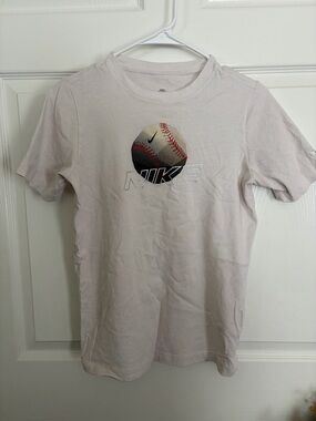 Nike Light Pink Baseball Graphic Short-Sleeve Tee